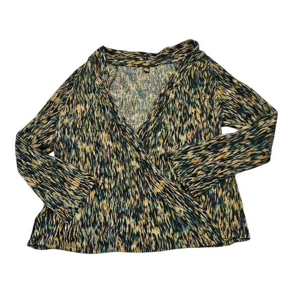 Alfani Large Petite Long Sleeve Multicolor Open Cardigan - Picture 1 of 6